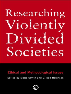 cover image of Researching Violently Divided Societies